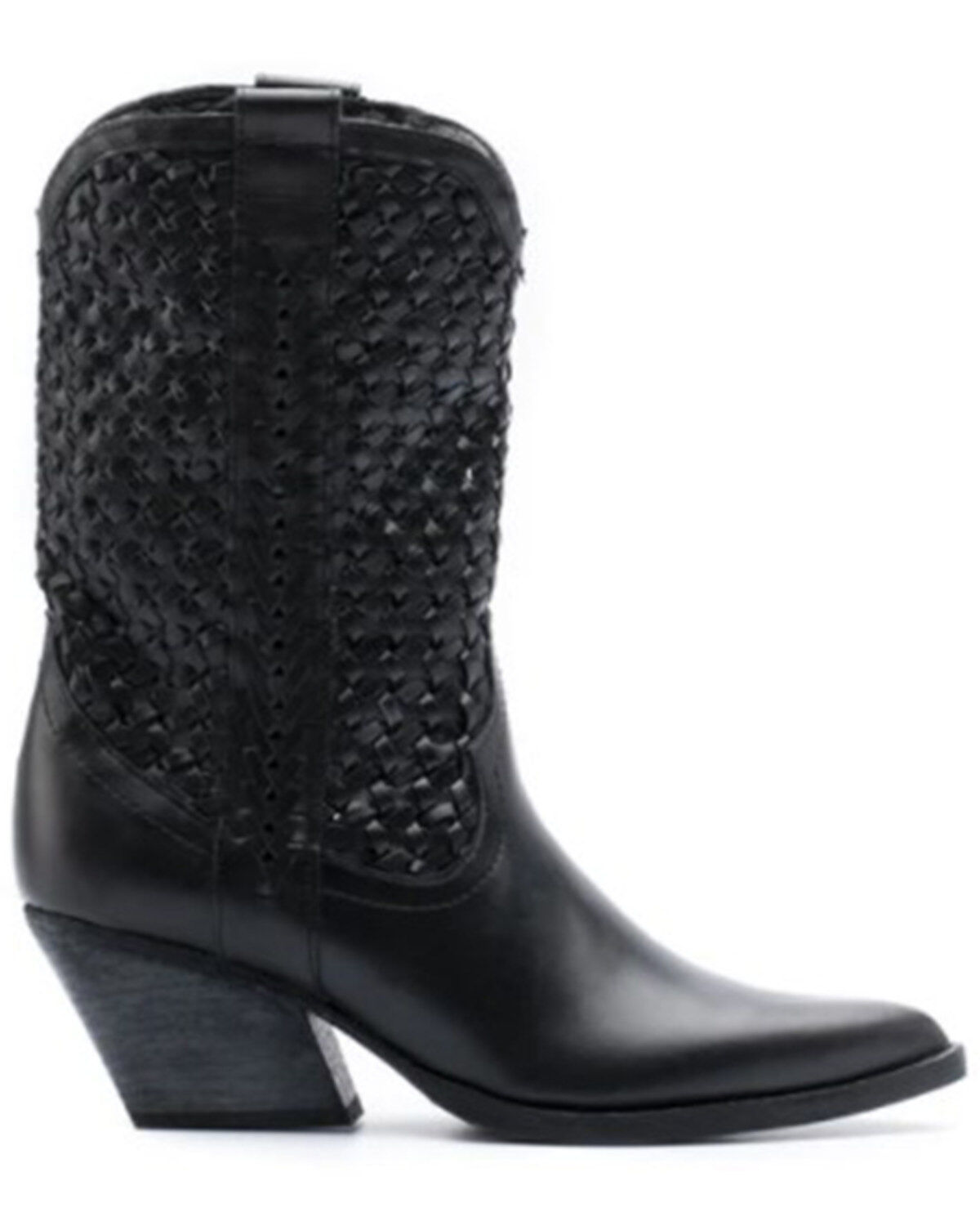 Golo Women's Reverse Woven Shaft Western Fashion Boots - Snip Toe
