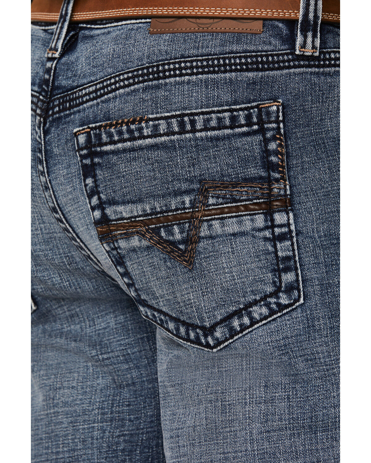 Cody James Men's Outpost Dark Wash Slim Straight Stretch Denim Jeans