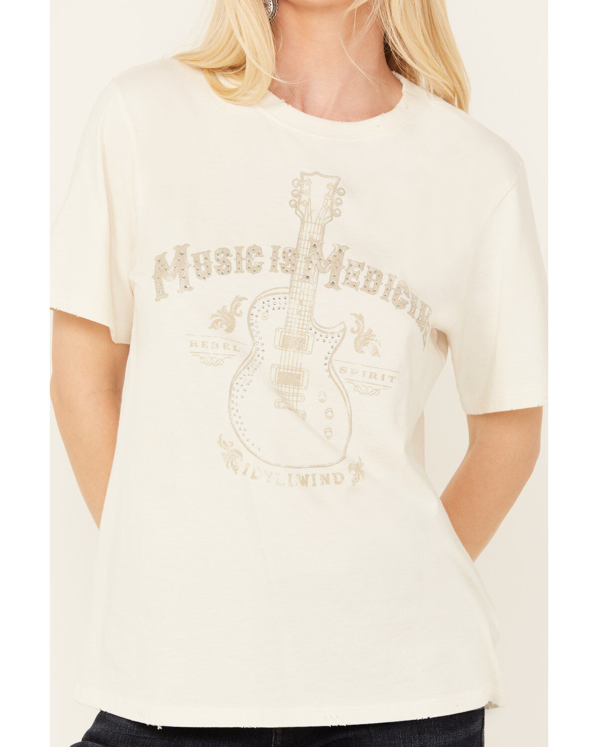 Idyllwind Women's Rollingwood Guitar Graphic Short Sleeve Tee