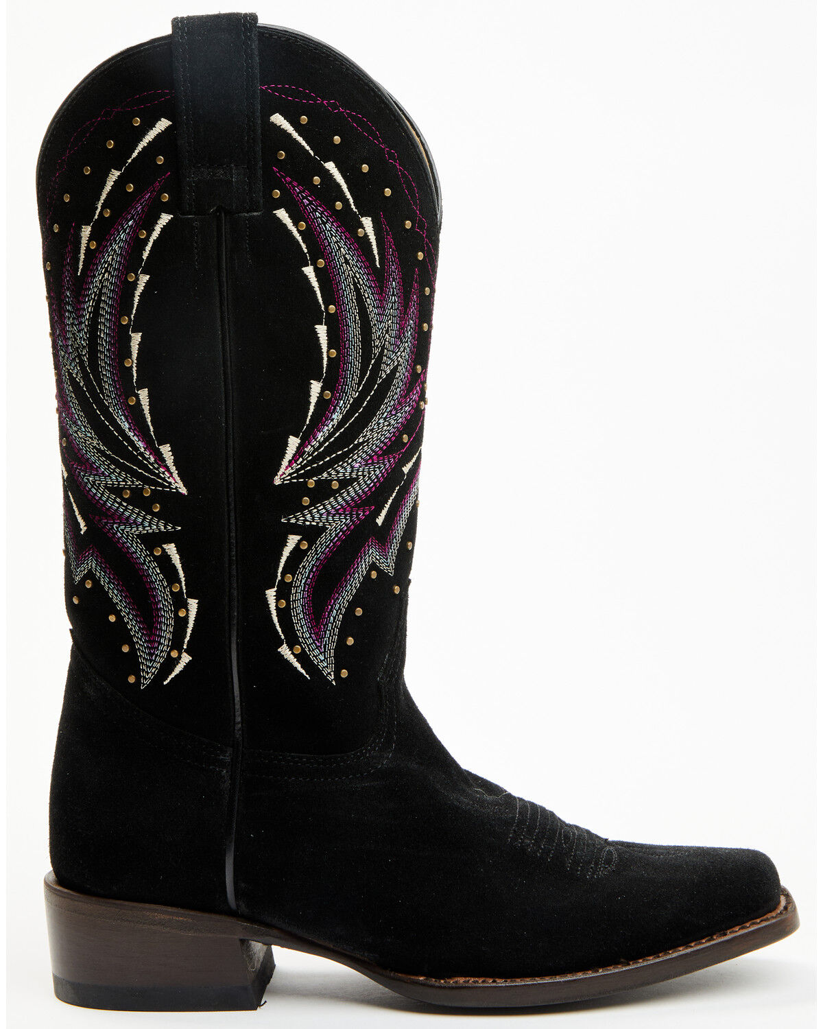 Shyanne Women's Raylene Suede Western Boots - Square Toe