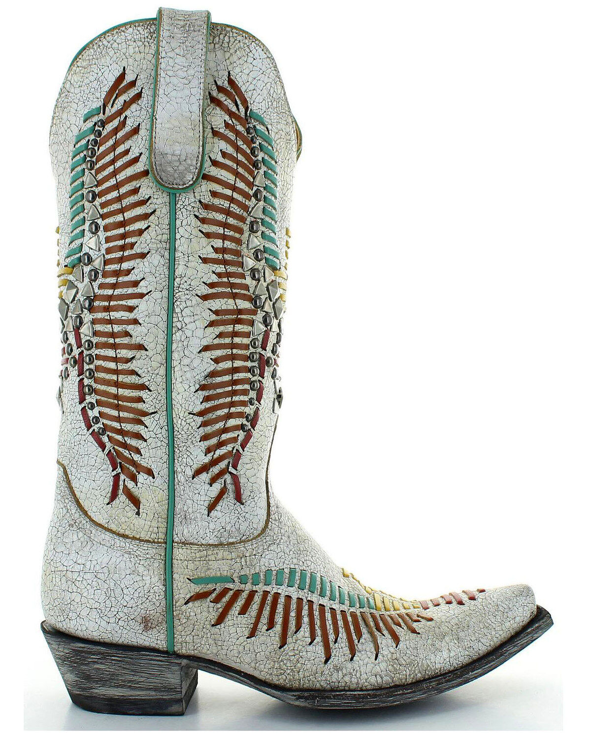 Old Gringo Women's Harper Hand Woven Western Boots - Snip Toe