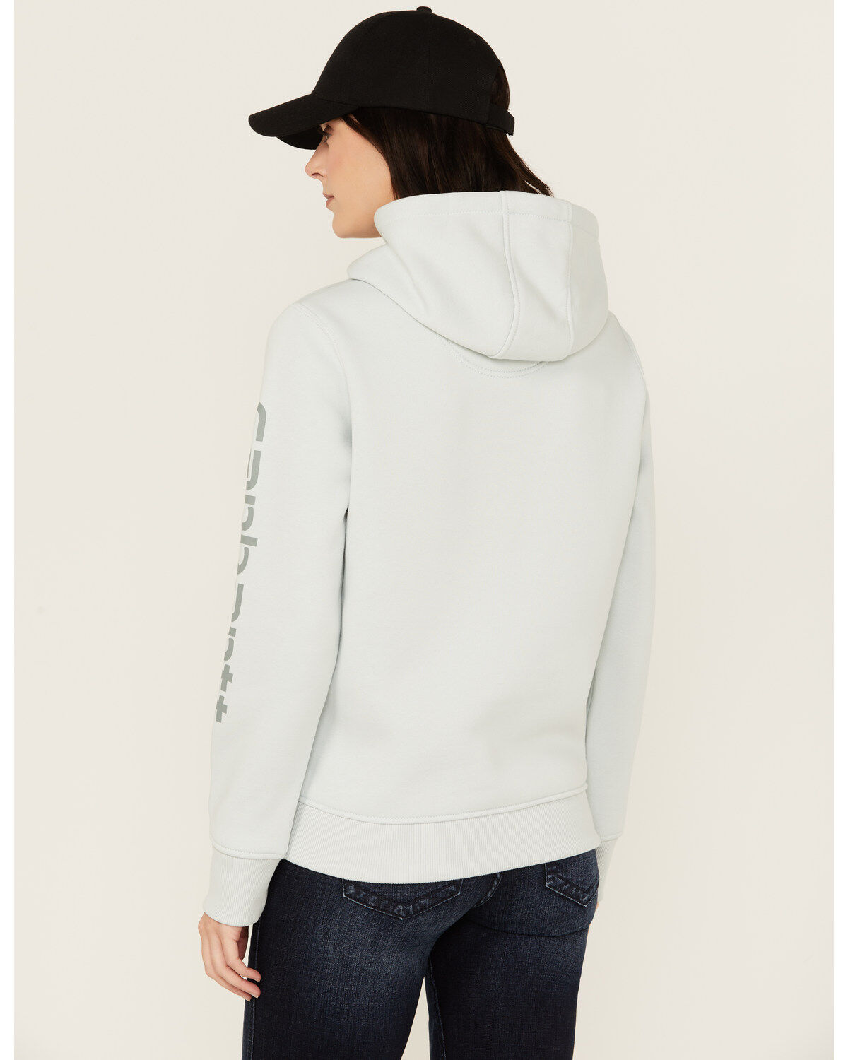 Carhartt Women's Relaxed Fit Midweight Logo Graphic Hoodie