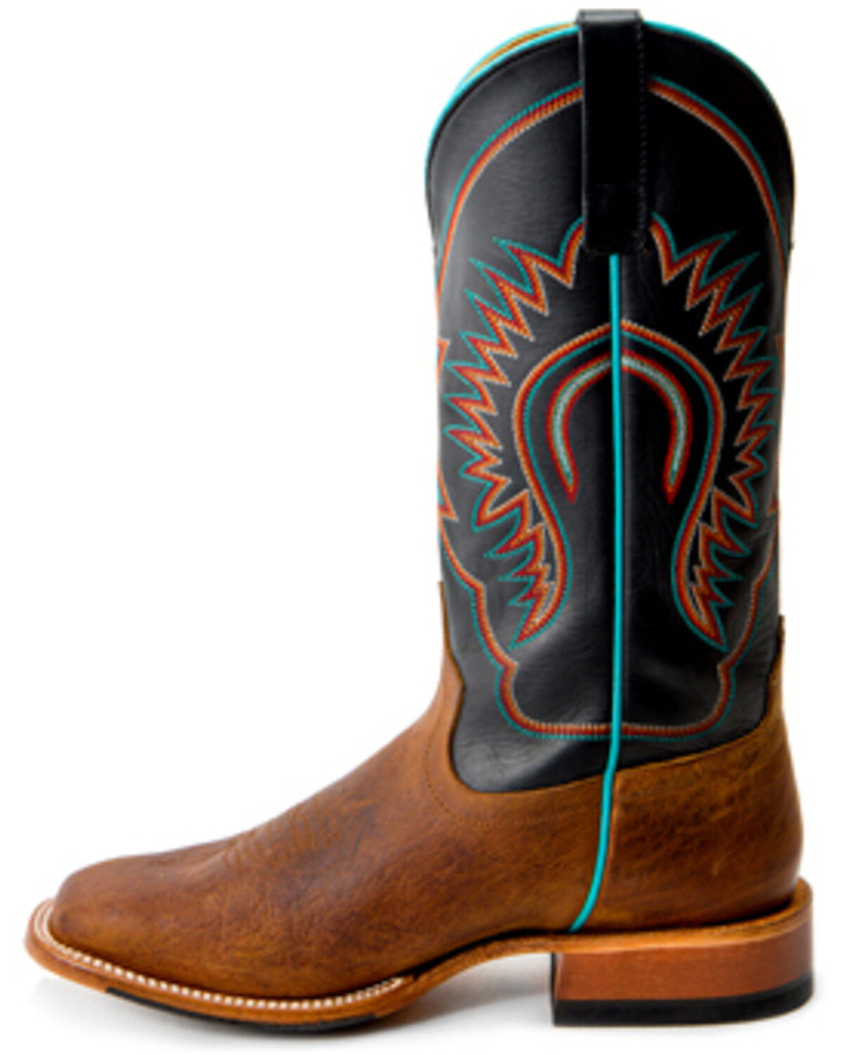 Horse Power Men's Bison Western Boots - Broad Square Toe
