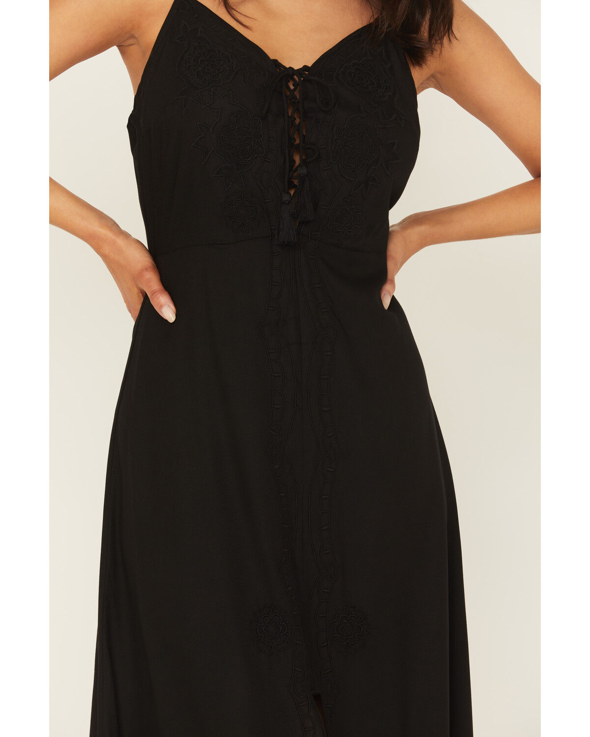 Idyllwind Women's Cut Work Sleeveless Maxi Dress