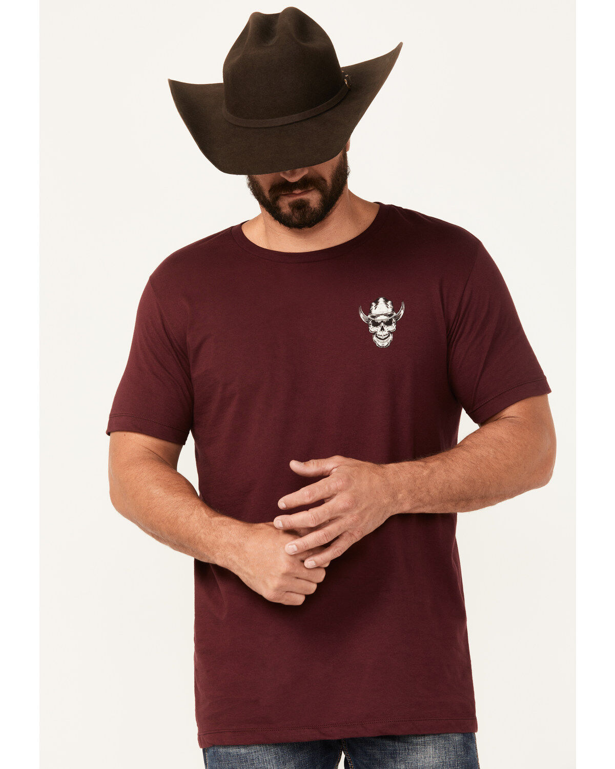 Moonshine Spirit Men's Cross Guitars Short Sleeve Graphic T-Shirt