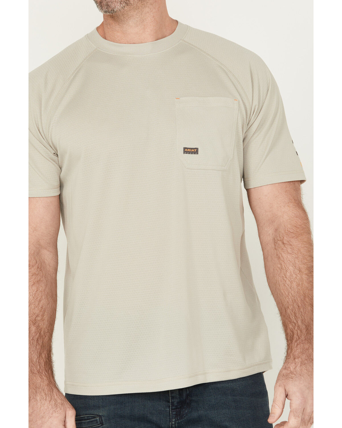 Ariat Men's Rebar Heat Fighter Short Sleeve Pocket Work Shirt