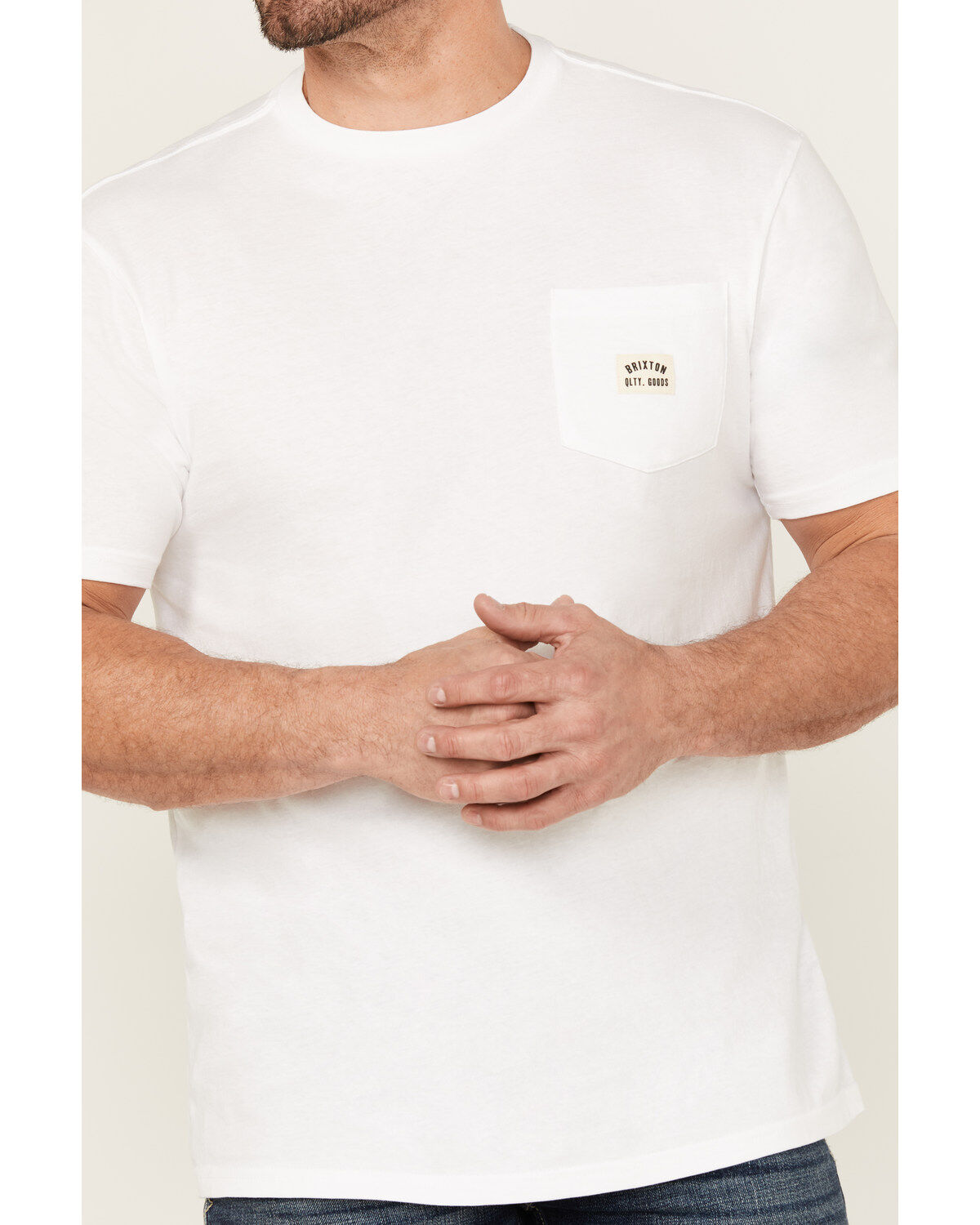 Brixton Men's Woodburn Short Sleeve Pocket T-Shirt