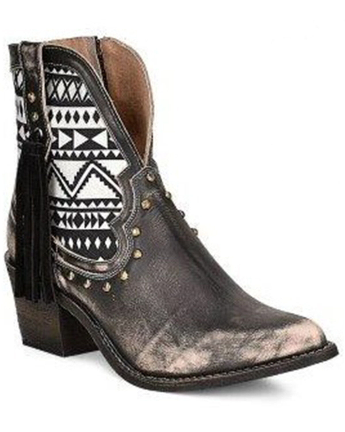Circle G Women's LD Booties - Round Toe
