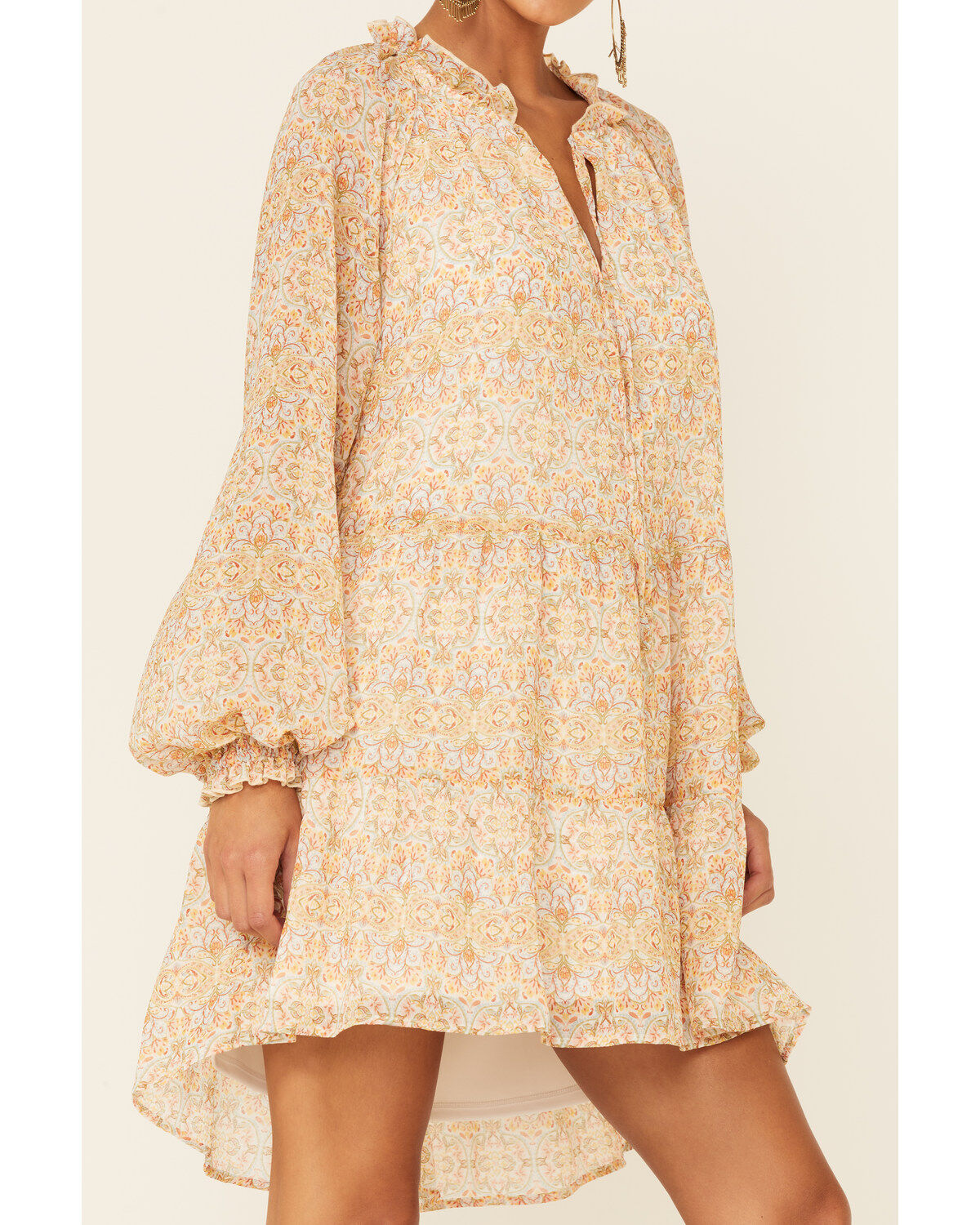 Show Me Your Mumu Paisley Birdie Mini Dress
