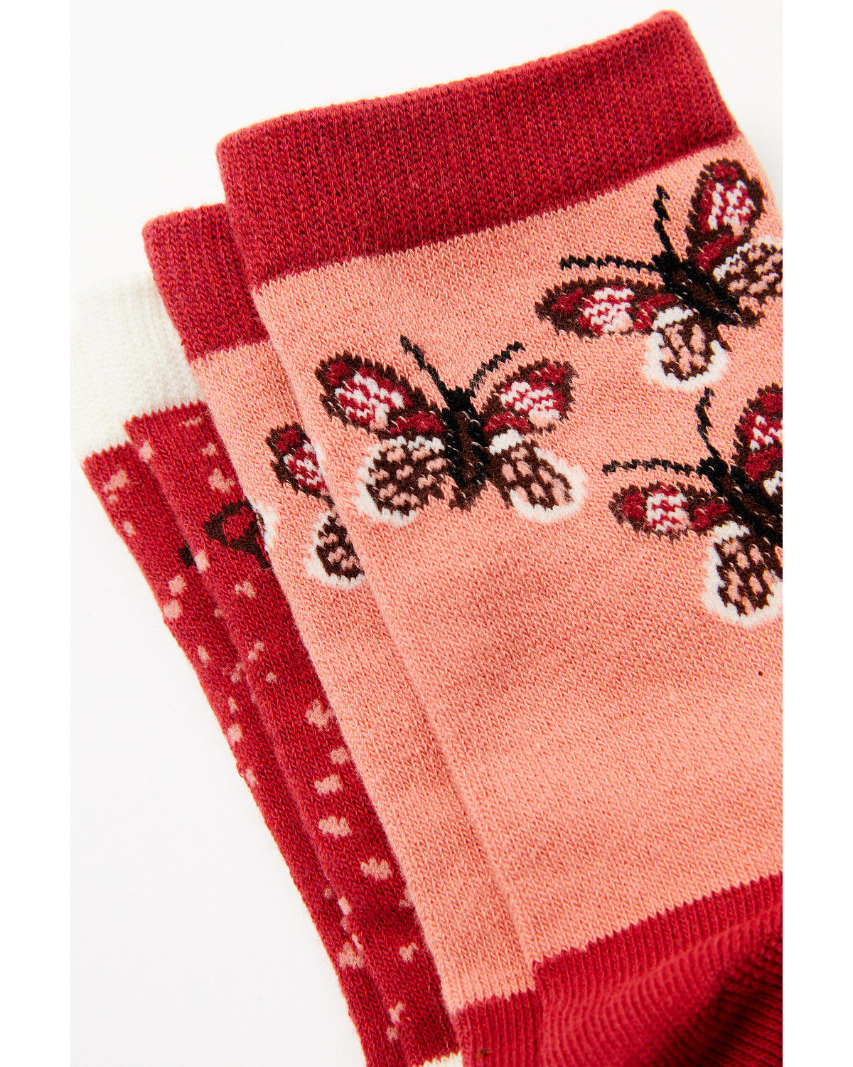 Shyanne Girls' 2-Pack Novelty Crew Socks