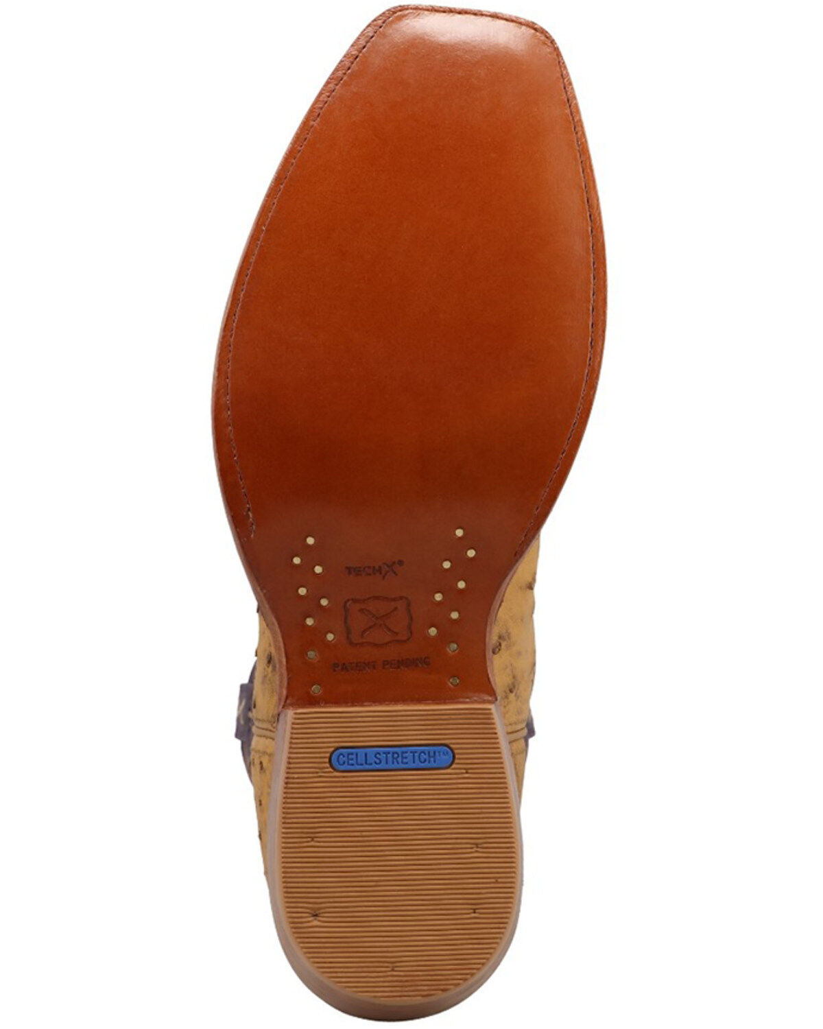 Twisted X Men's 13" Reserve Exotic Full-Quill Ostrich Western Boots - Square Toe