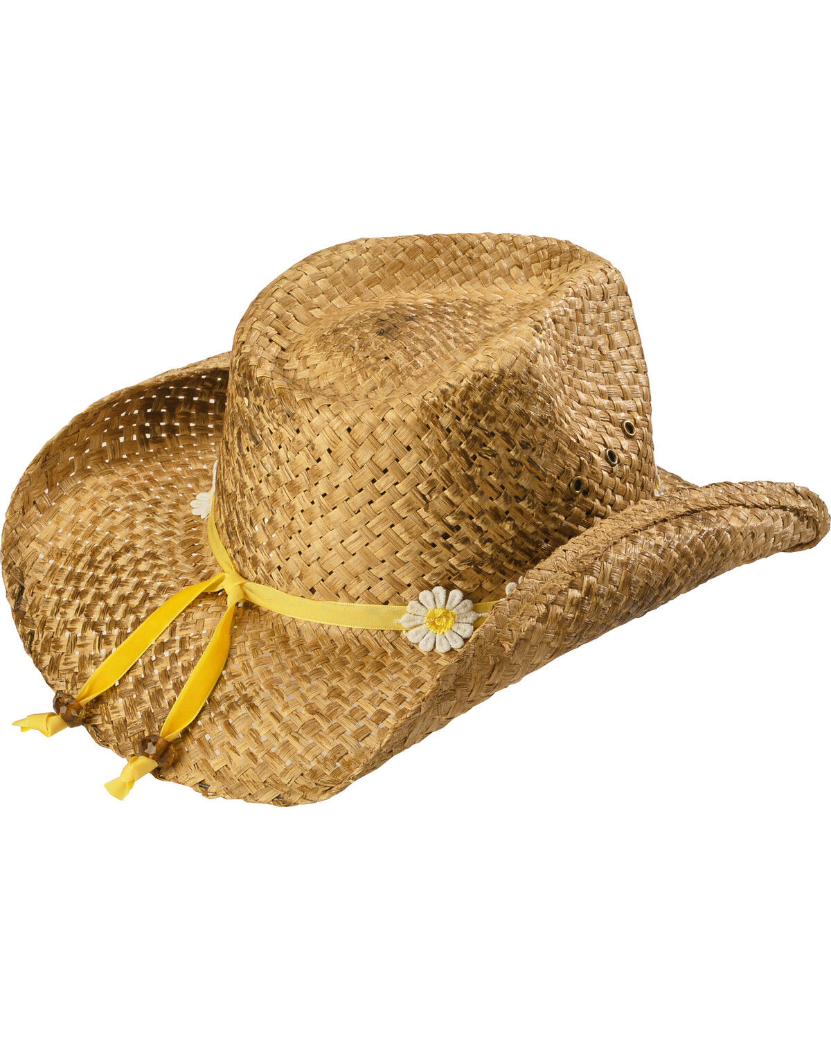 Shyanne® Girls' Daisy Straw Hat