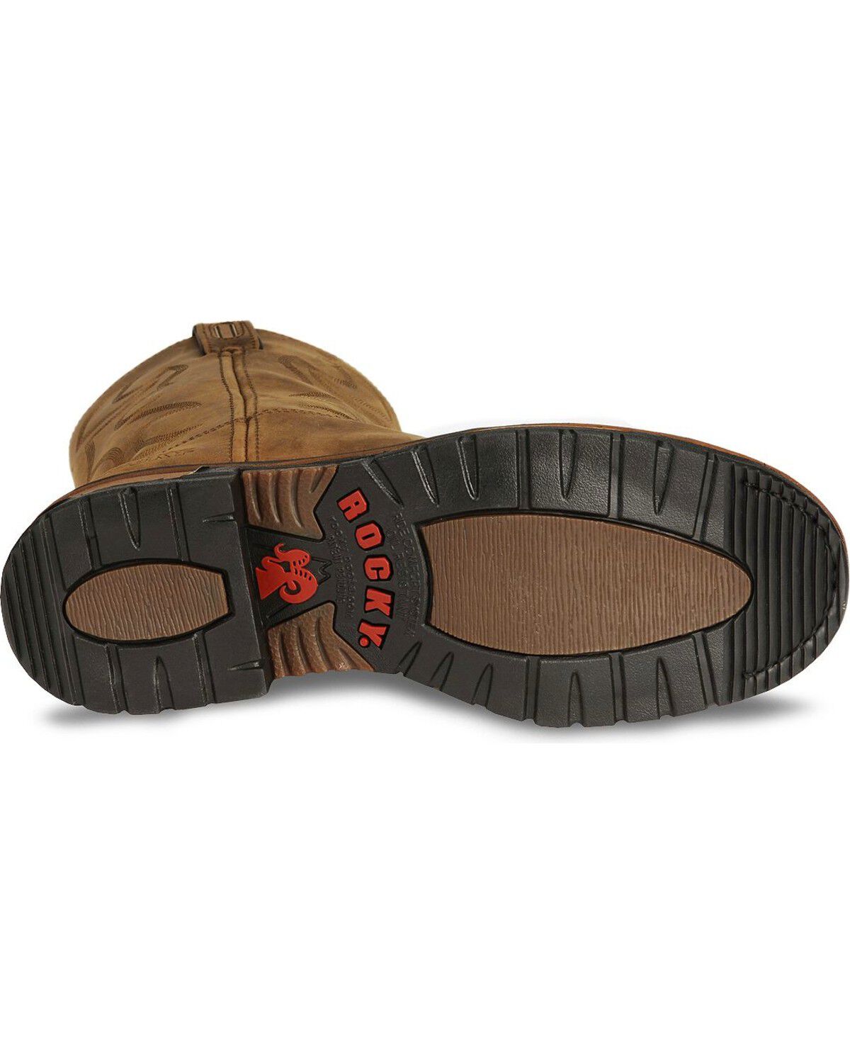 Rocky Men's Branson Saddle Steel Toe Roper Work Boots