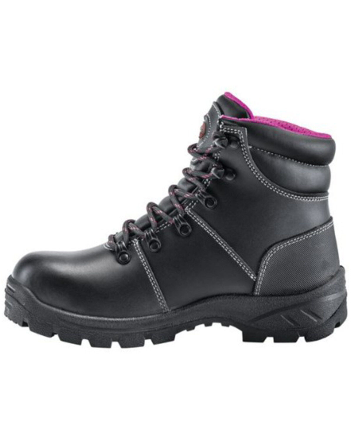 Avenger Women's Builder Mid 6" Lace-Up Waterproof Work Boots - Steel Toe