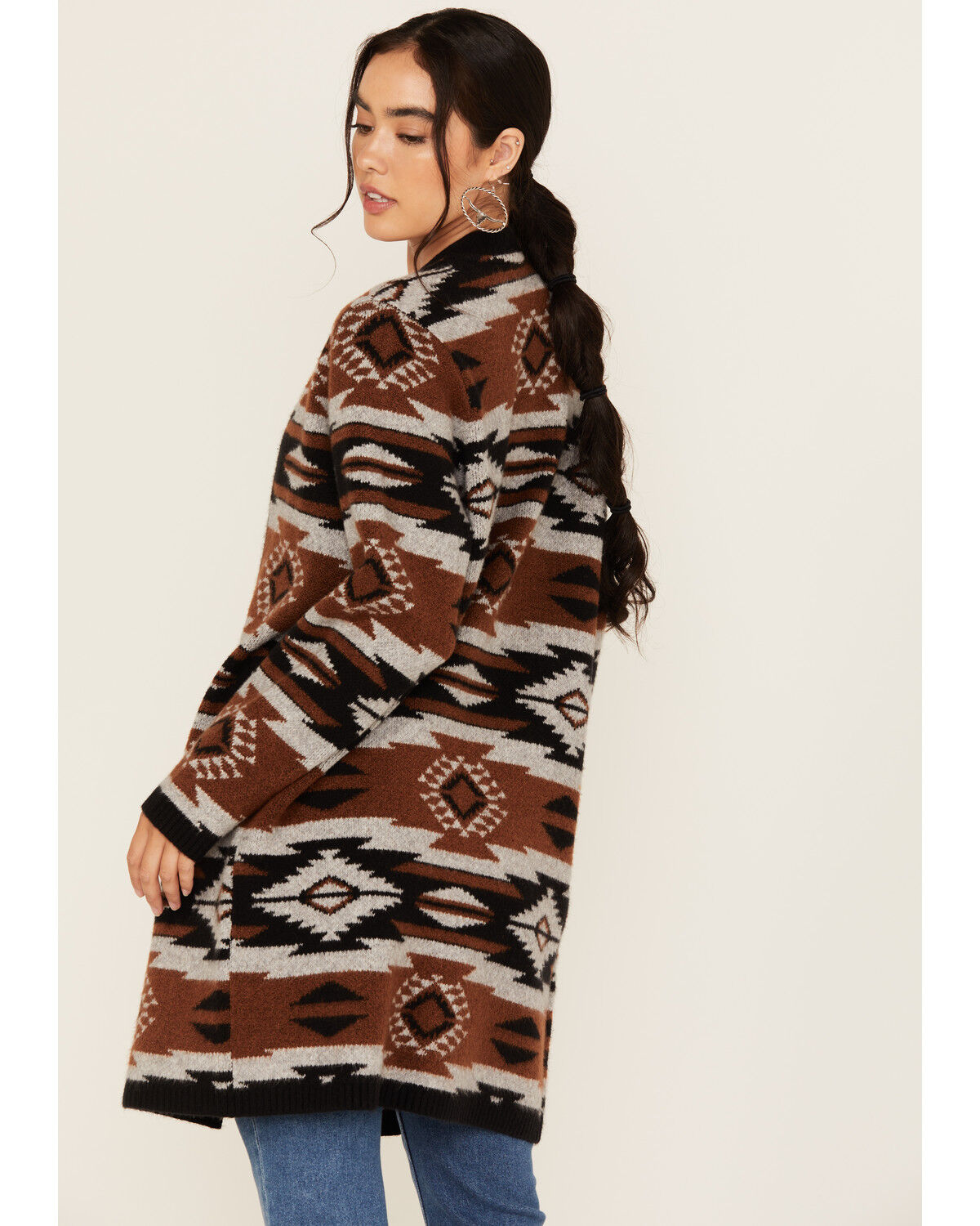 Shyanne Women's Southwestern Print Duster