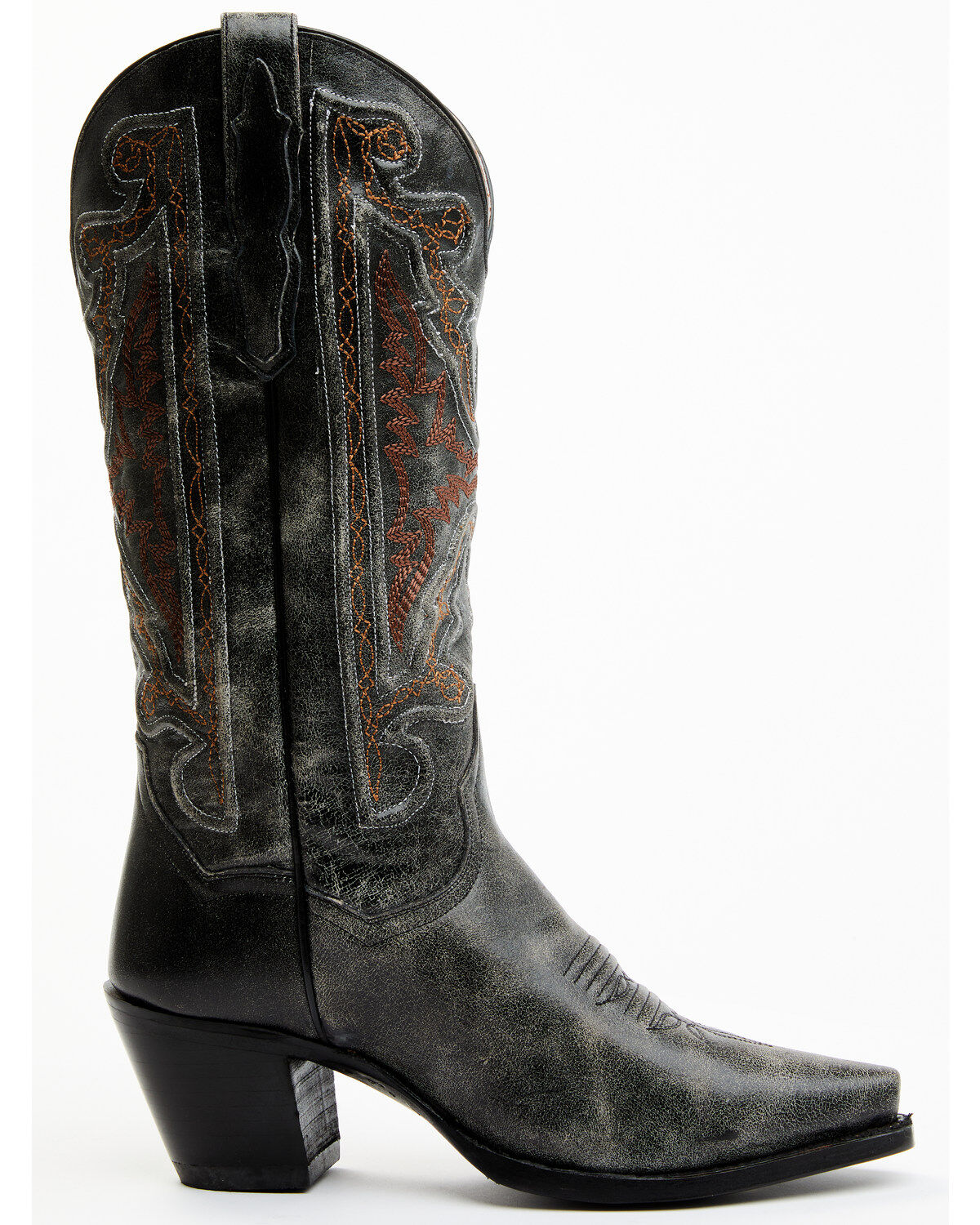 Dan Post Women's Atomic Vintage Embroidered Tall Western Boots - Snip Toe