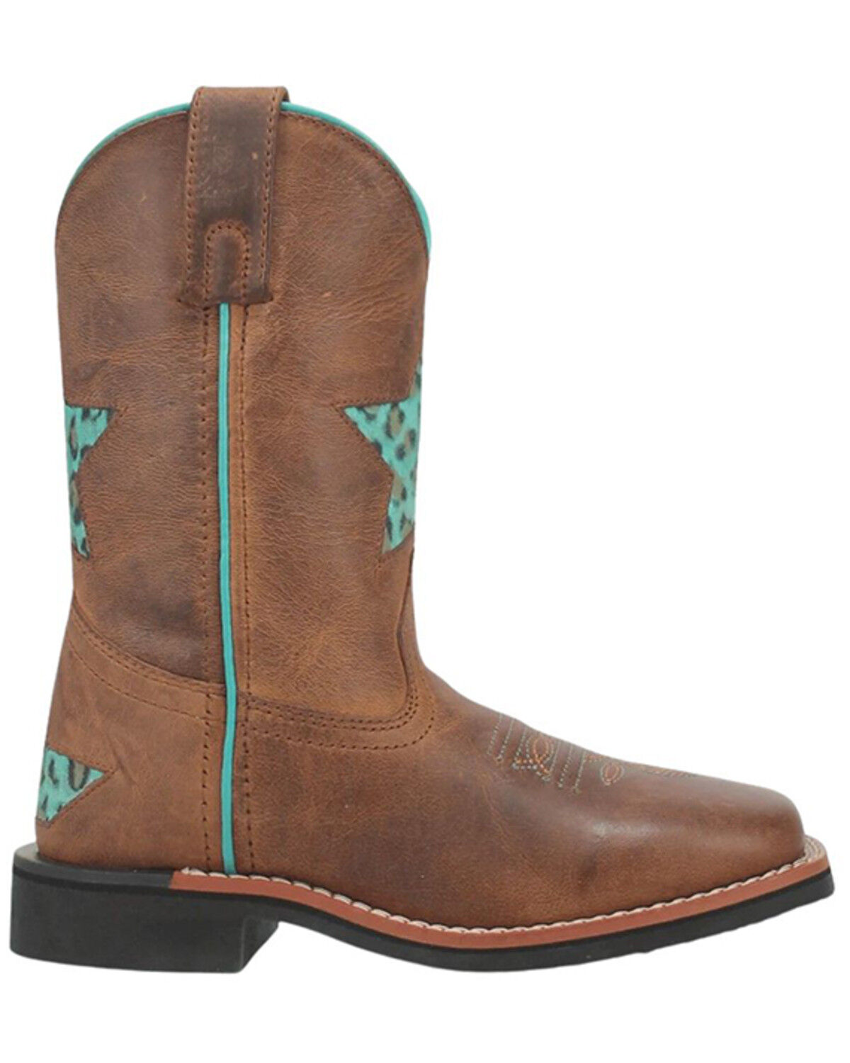 Dan Post Girls' Shoot For The Stars Western Boots - Square Toe