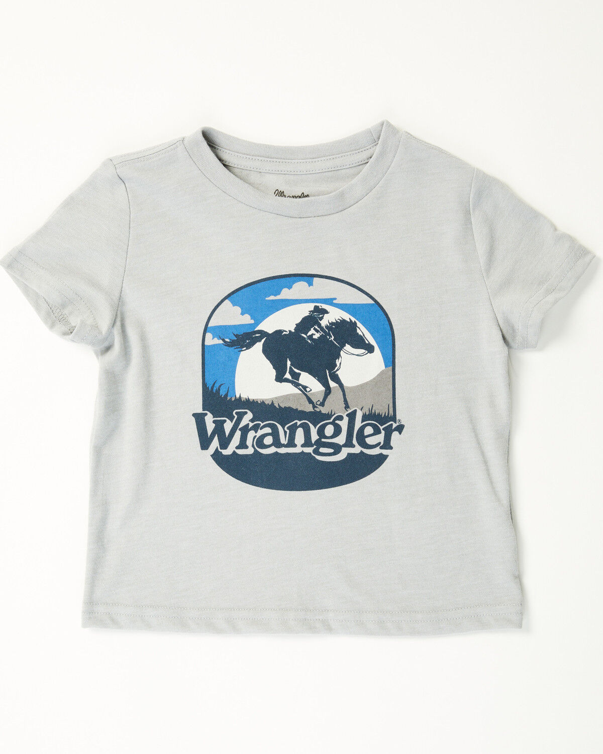 Wrangler Toddler Boys' Cowboy Short Sleeve Graphic T-Shirt