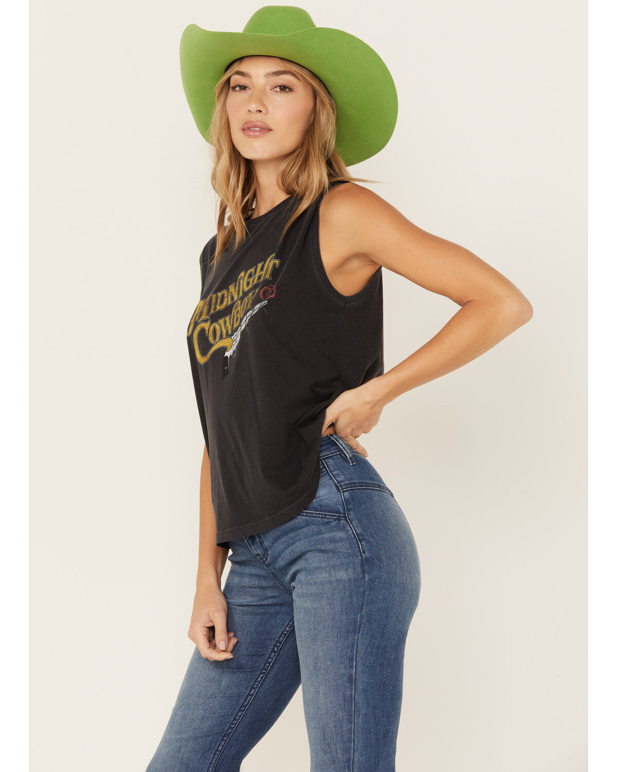 White Crow Women's Midnight Cowboy Graphic Tank