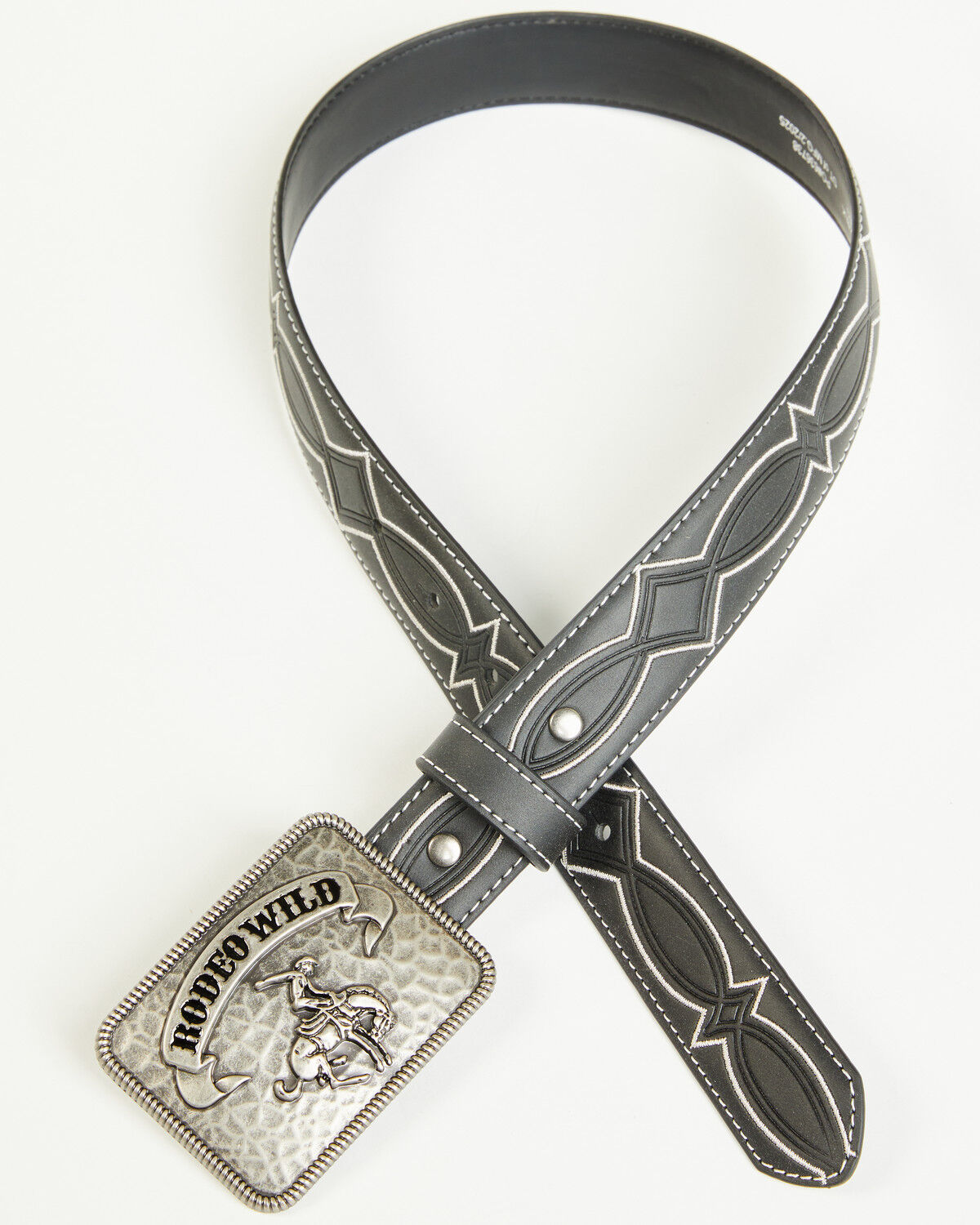 Cody James Boys' Deacon Rodeo Wild Buckle Belt