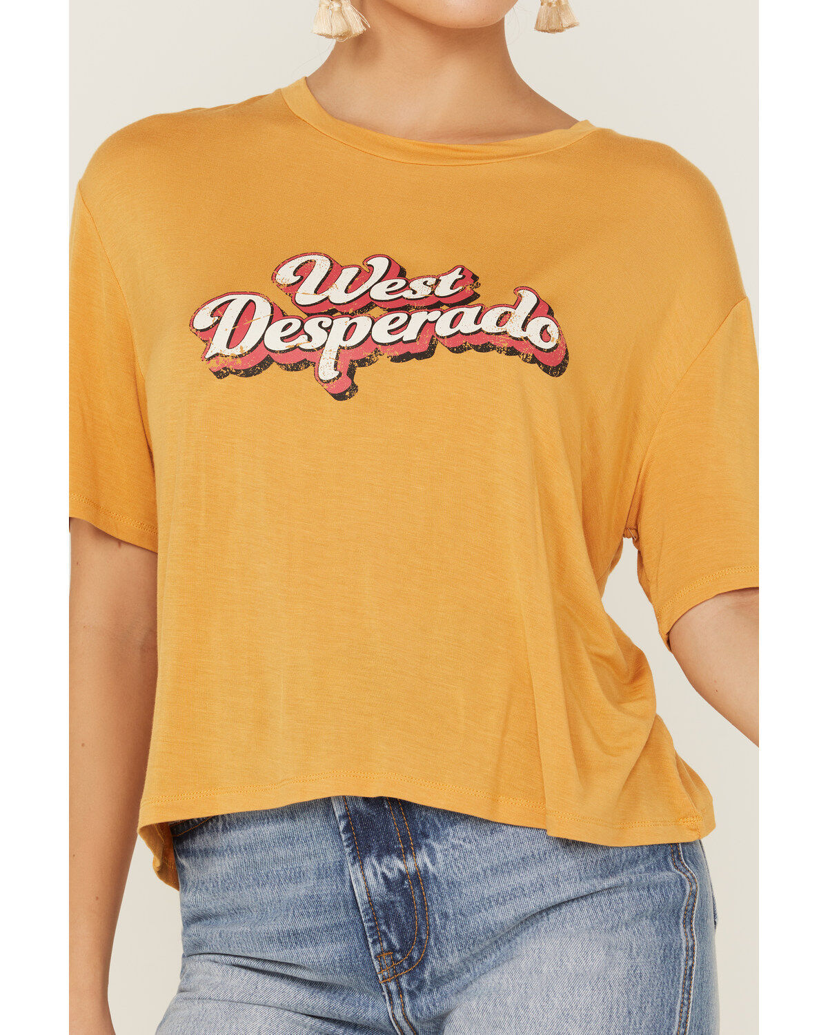 Panhandle Women's West Desperado Graphic Boxy Tee