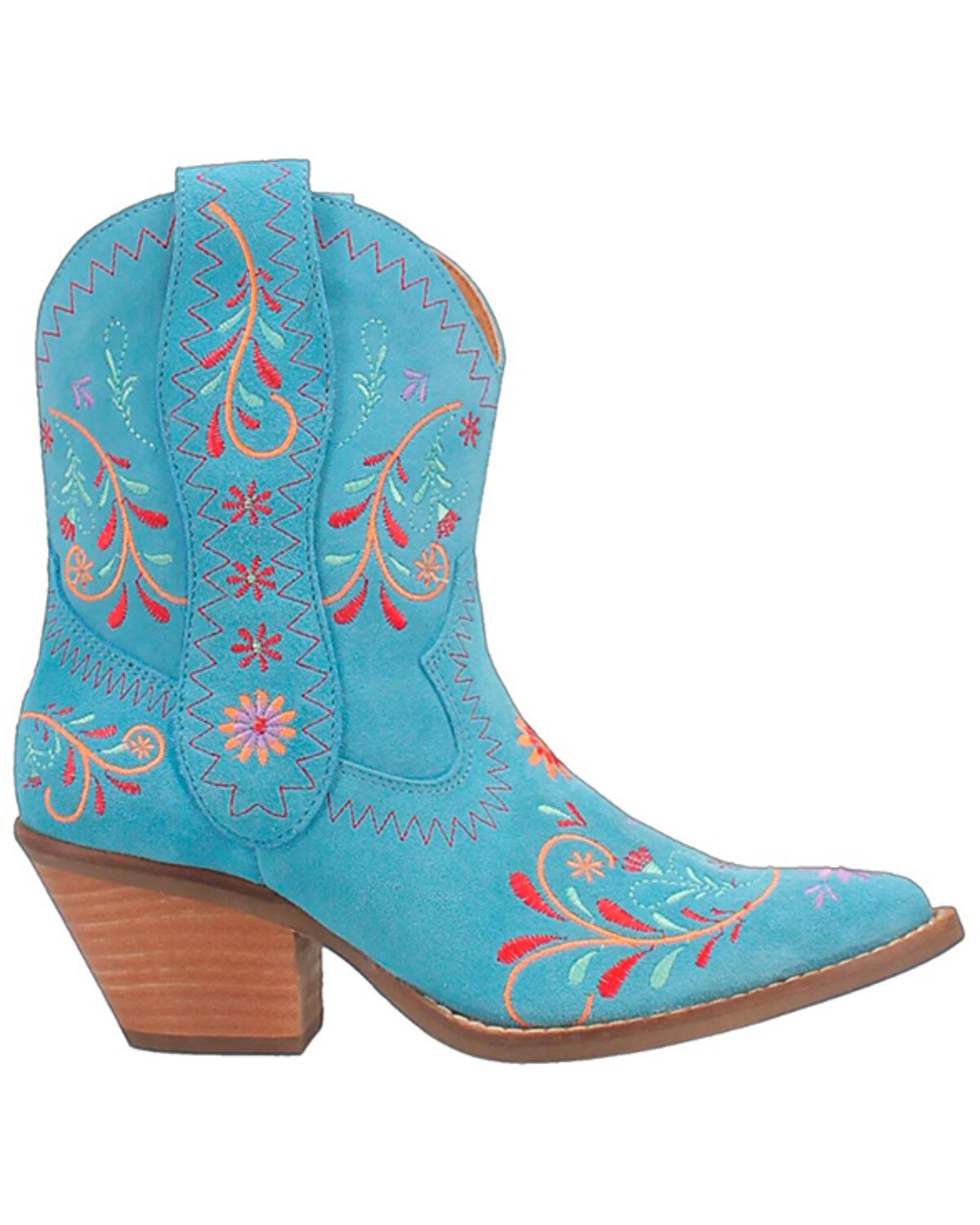 Dingo Women's Sugar Bug Suede Fashion Booties - Round Toe