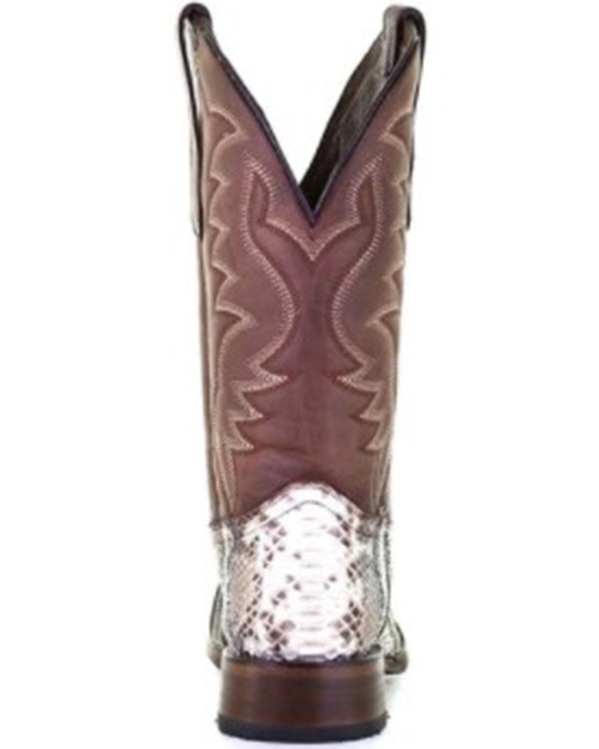 Circle G Men's Exotic Python Skin Western Boots - Square Toe