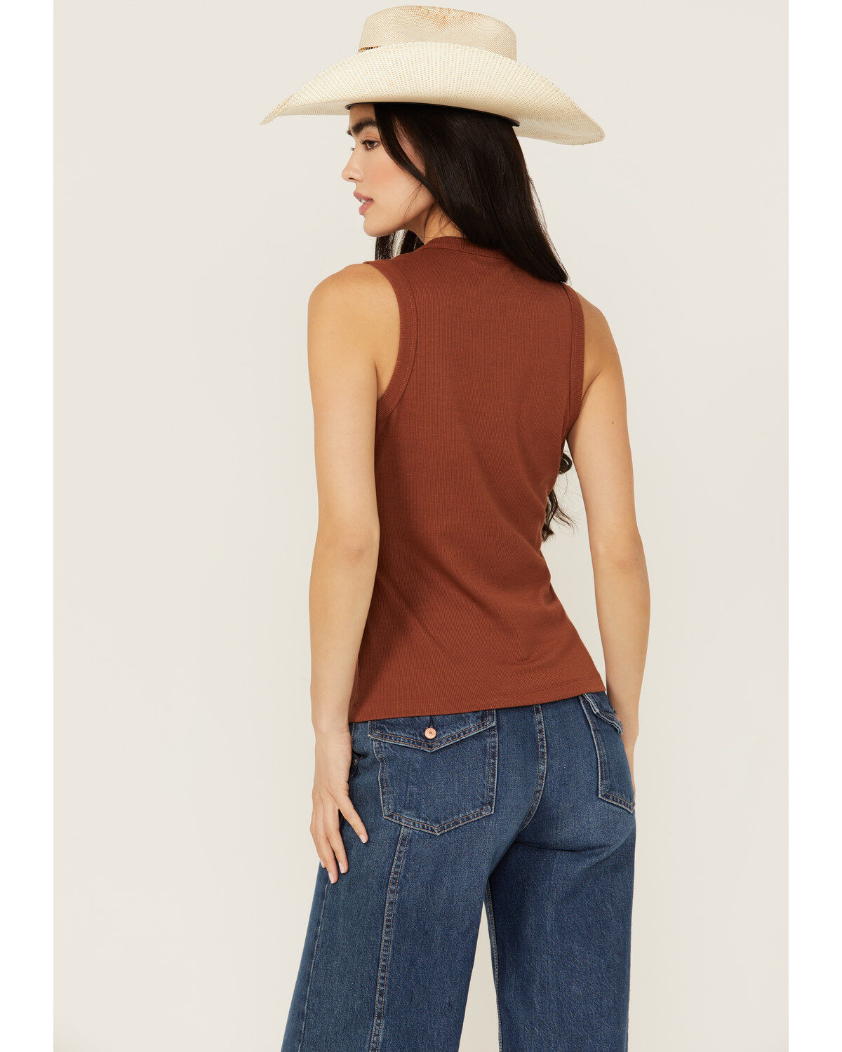 Shyanne Women's American Rodeo Ribbed Tank Top