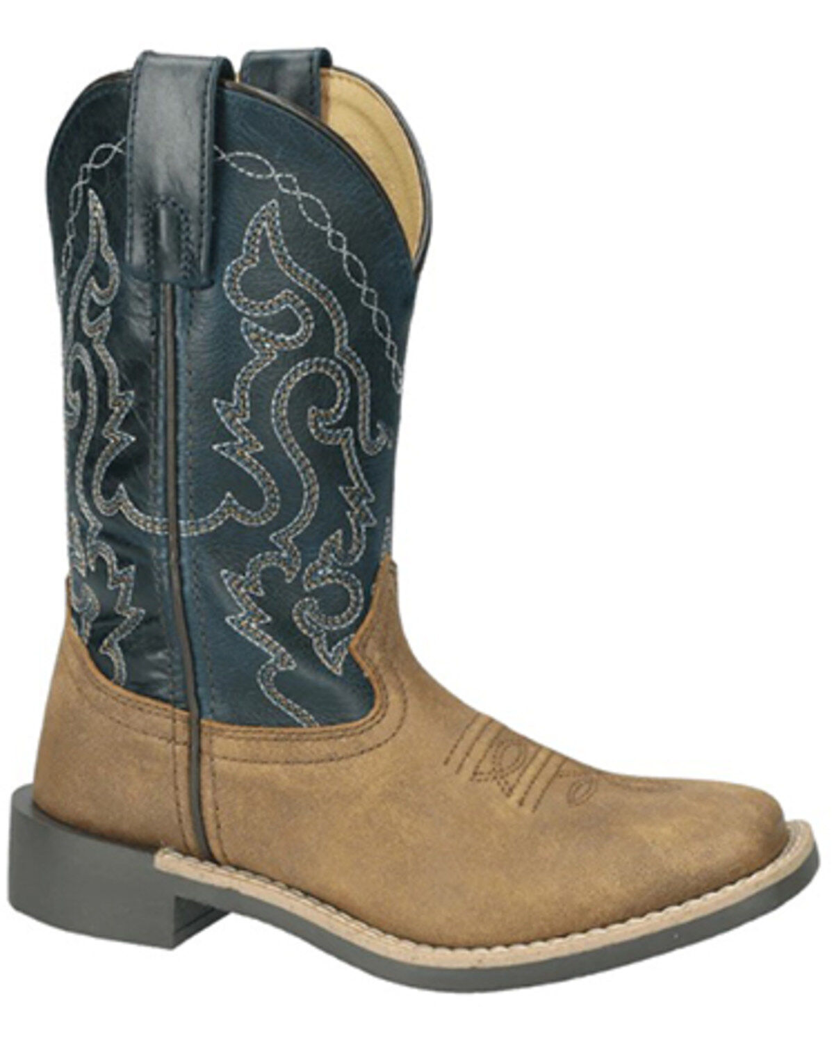 Smoky Mountain Boys' Midland Western Boots - Broad Square Toe