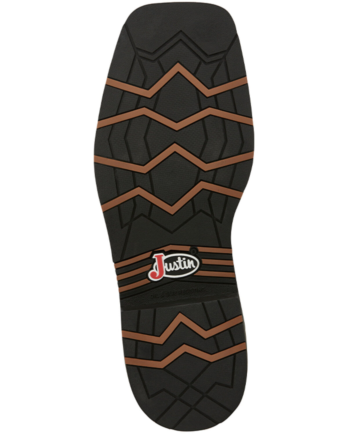 Justin Men's Tan Bolt Western Work Boots - Soft Toe