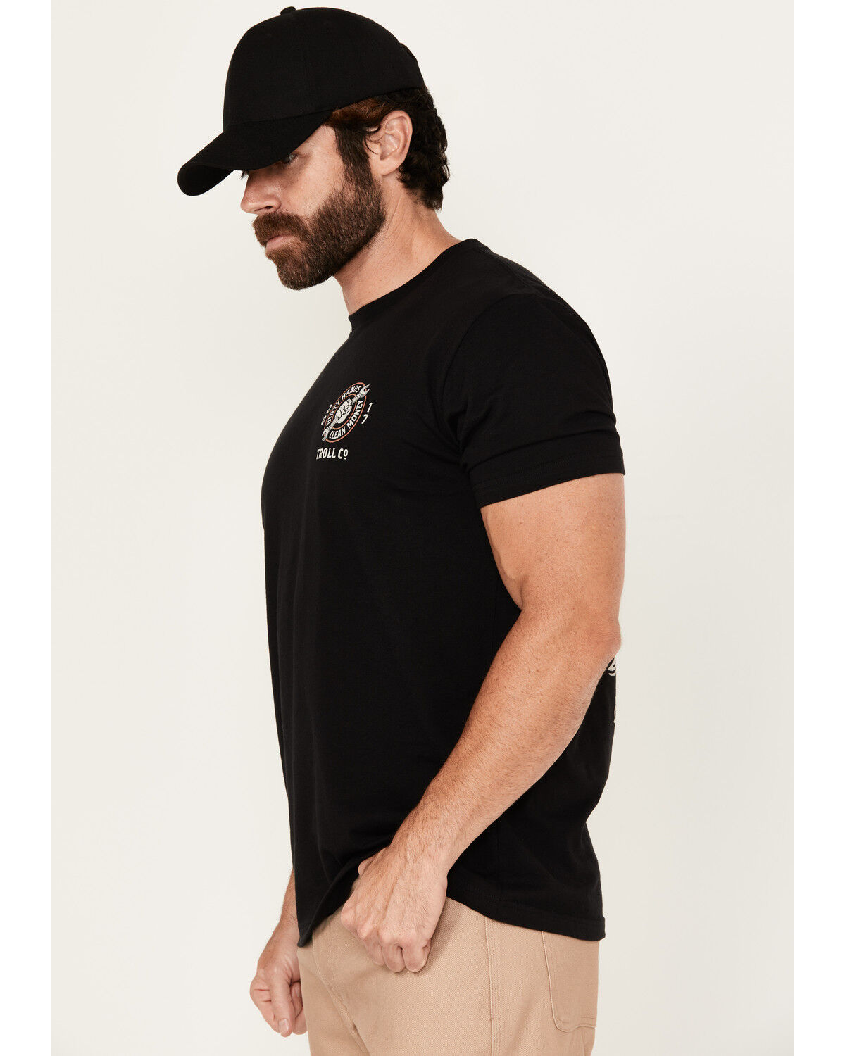 Troll Co Men's DHCM Wrencher Short Sleeve Graphic T-Shirt