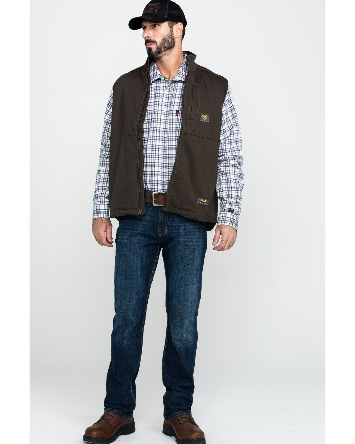 Ariat Men's Wren Rebar Duracanvas Work Vest