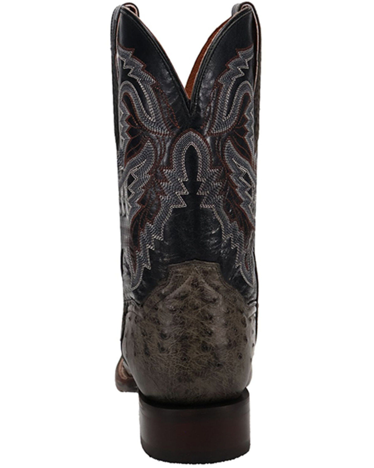 Dan Post Men's Exotic Ostrich Western Boots - Square Toe