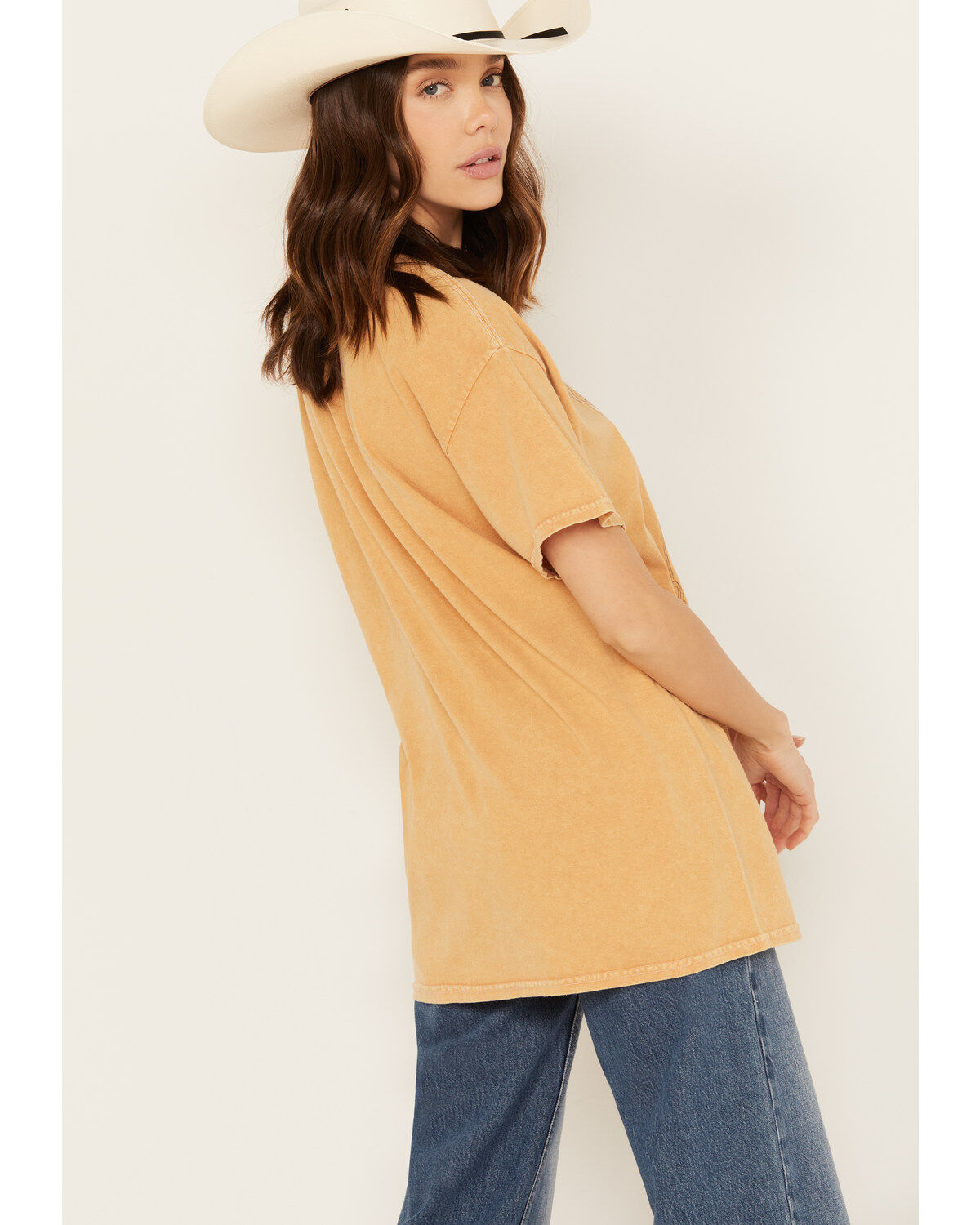 Youth in Revolt Women's Floral Stay Wild Graphic Short Sleeve Graphic Tee