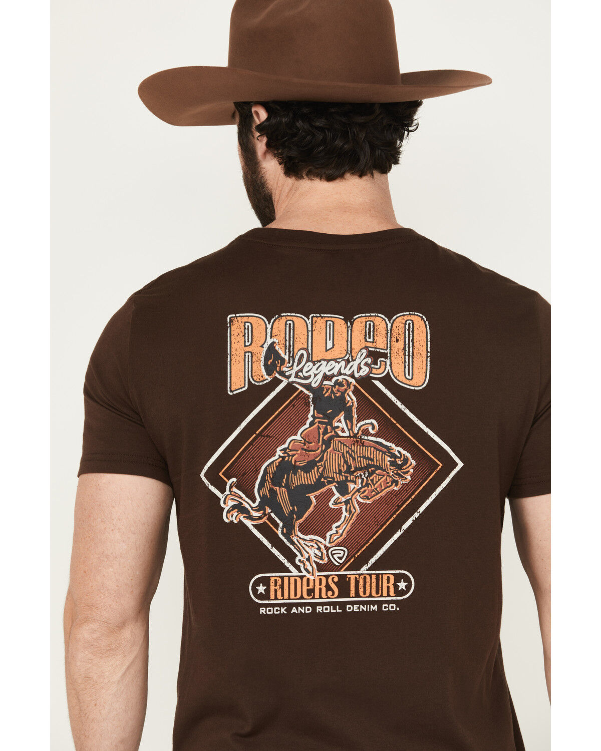 Rock & Roll Denim Men's Boot Barn Exclusive Bucking Bronco Short Sleeve Graphic T-Shirt