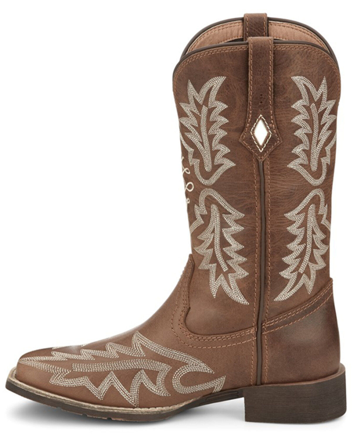 Justin Women's Carsen Western Boots - Broad Square Toe