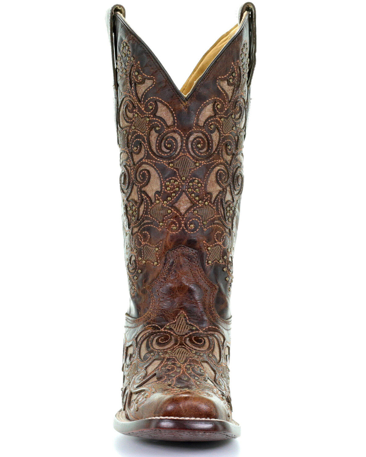 Corral Women's Embroidered Stud Inlay Western Boots