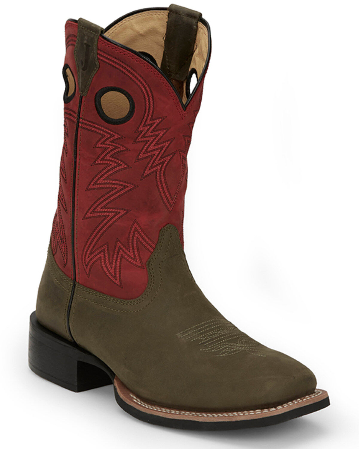 Justin Men's Show Stopper Wester Boots - Broad Square Toe