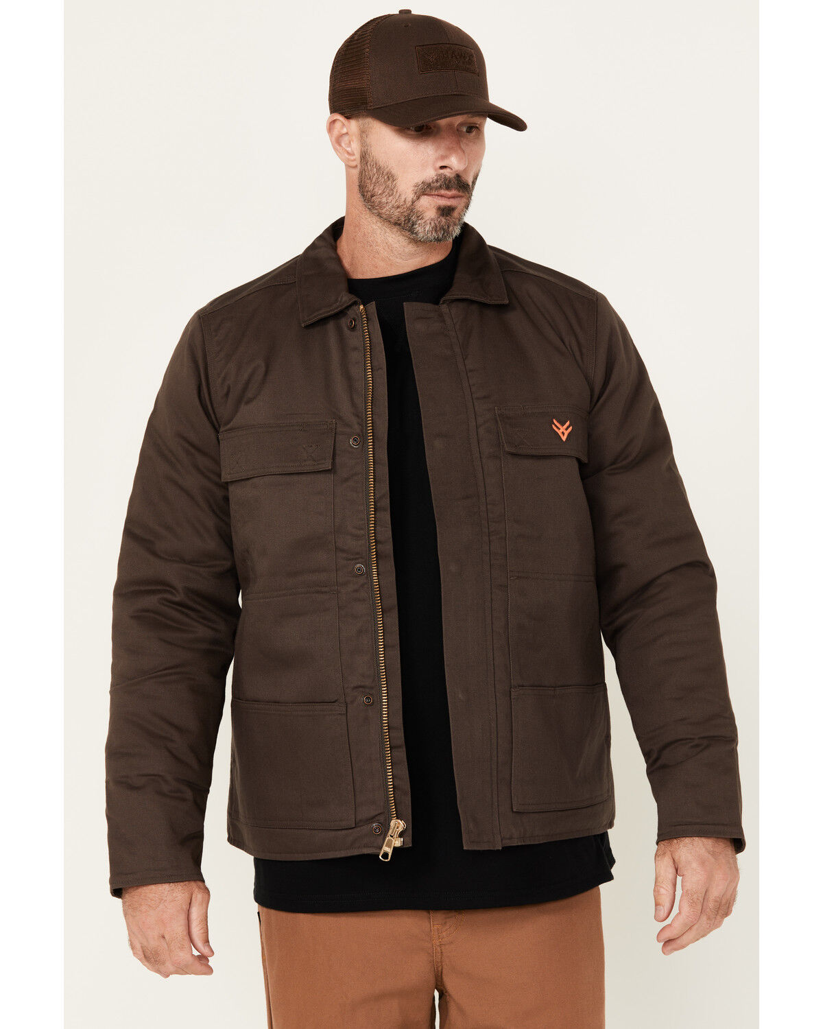 Hawx Men's FR Solid Car Coat