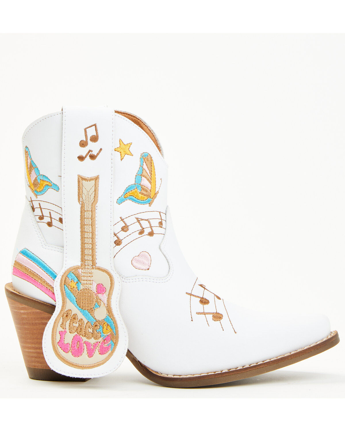 Dingo Women's Melody Short Western Boots - Round Toe