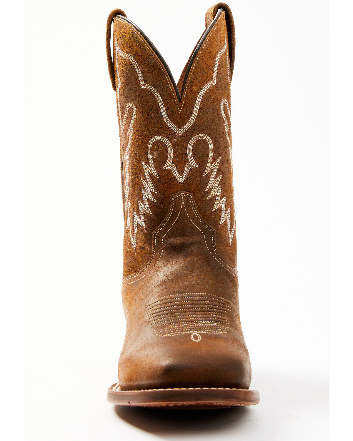 Dan Post Men's Stitched Western Performance Boots - Broad Square Toe