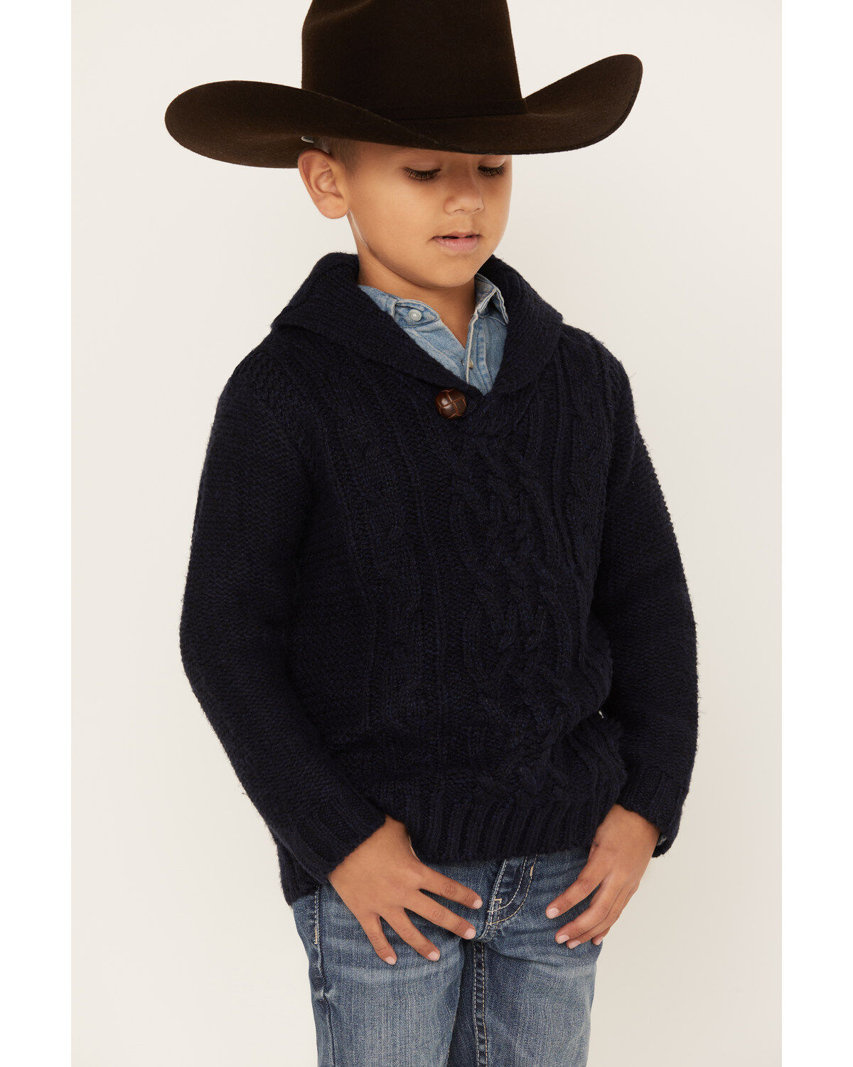 Cotton & Rye Boys' Cable Knit Sweater