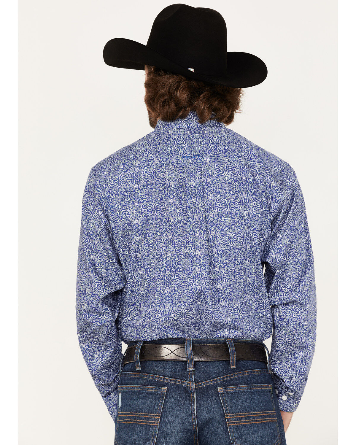 Ariat Men's WF Seamus Print Long Sleeve Western Shirt