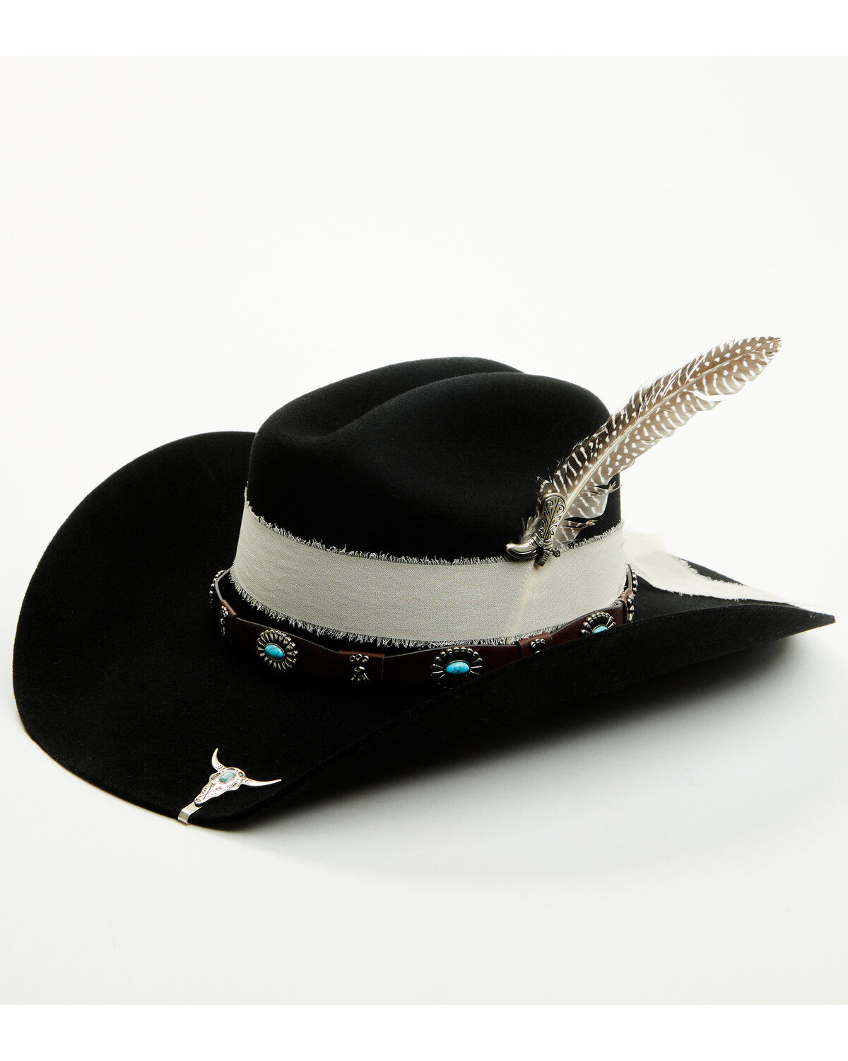 Boot Barn Concho Western Hat Accessory Set