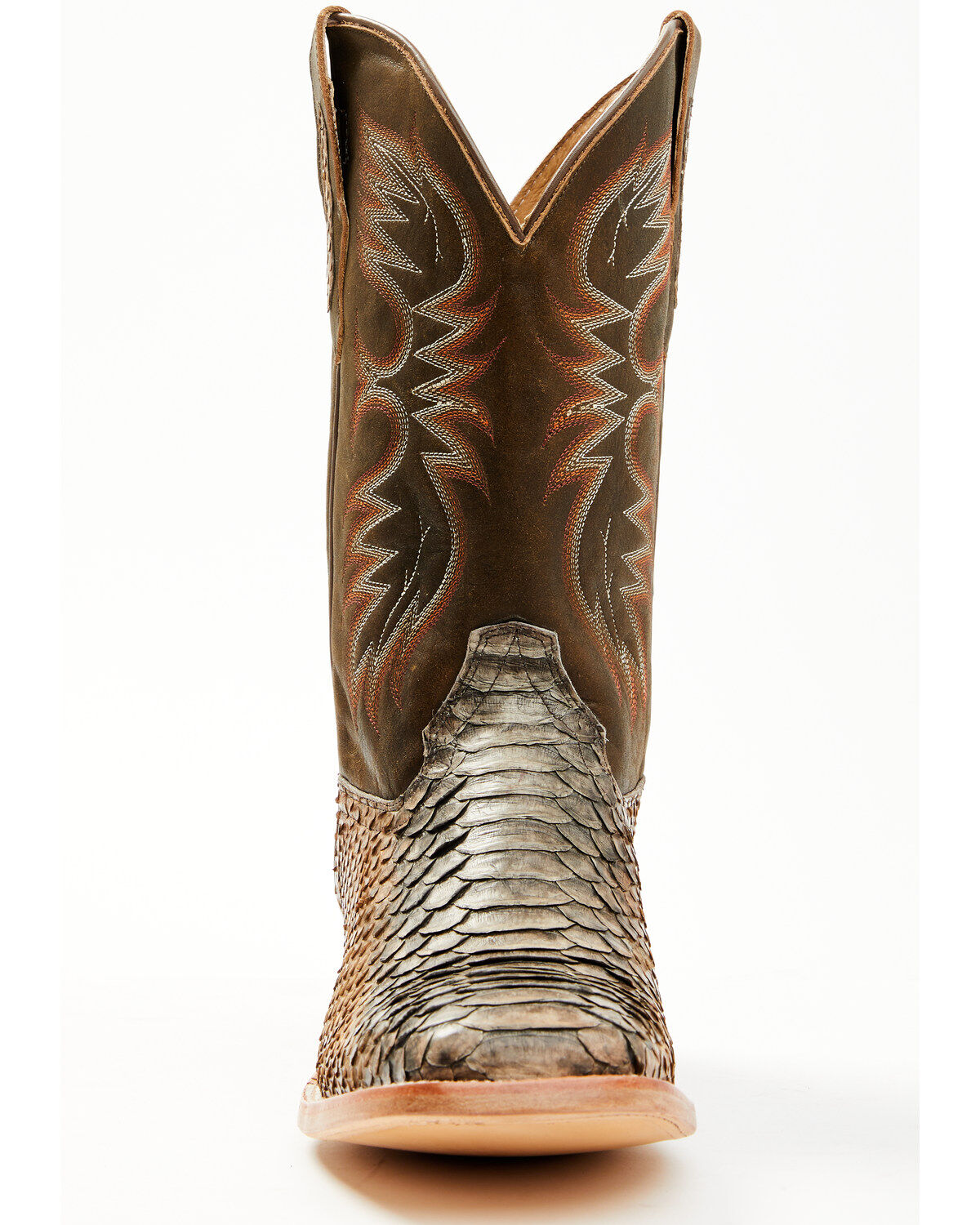 Cody James Men's Python Exotic Western Boots - Broad Square Toe