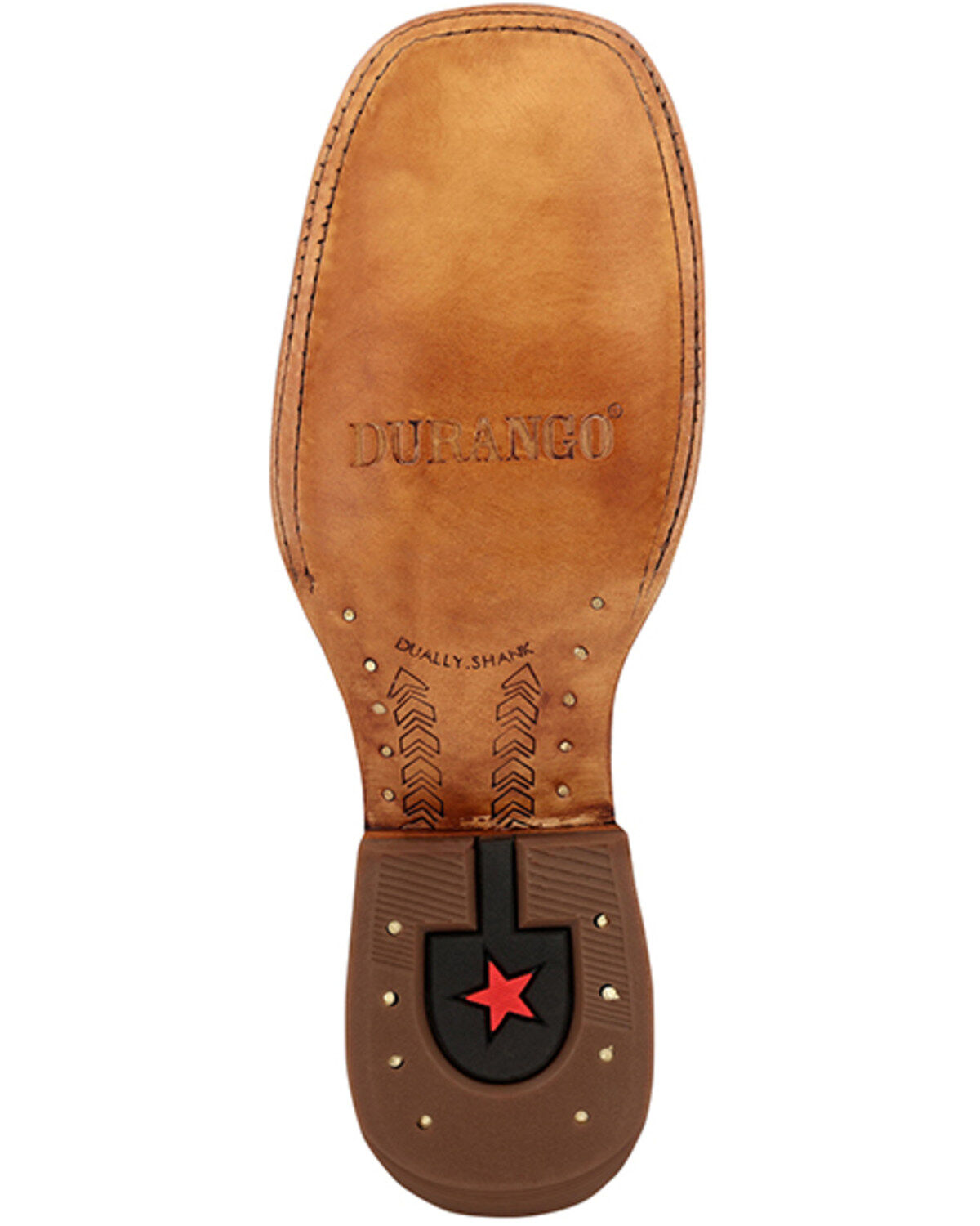 Durango Men's PRCA Collection Roughout Western Boots - Broad Square Toe