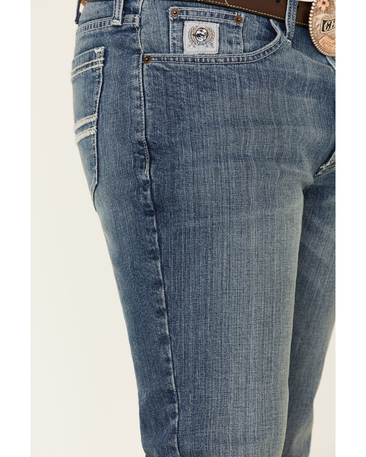 Cinch Men's Silver Label Performance Stretch Slim Straight Jeans