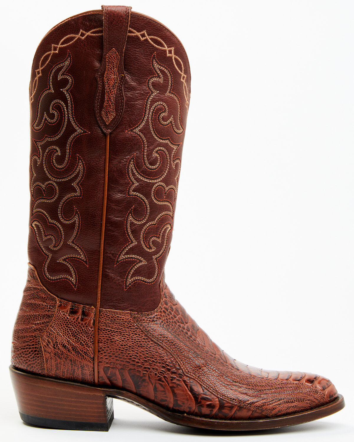 Cody James Men's Exotic Ostrich Western Boots - Round Toe