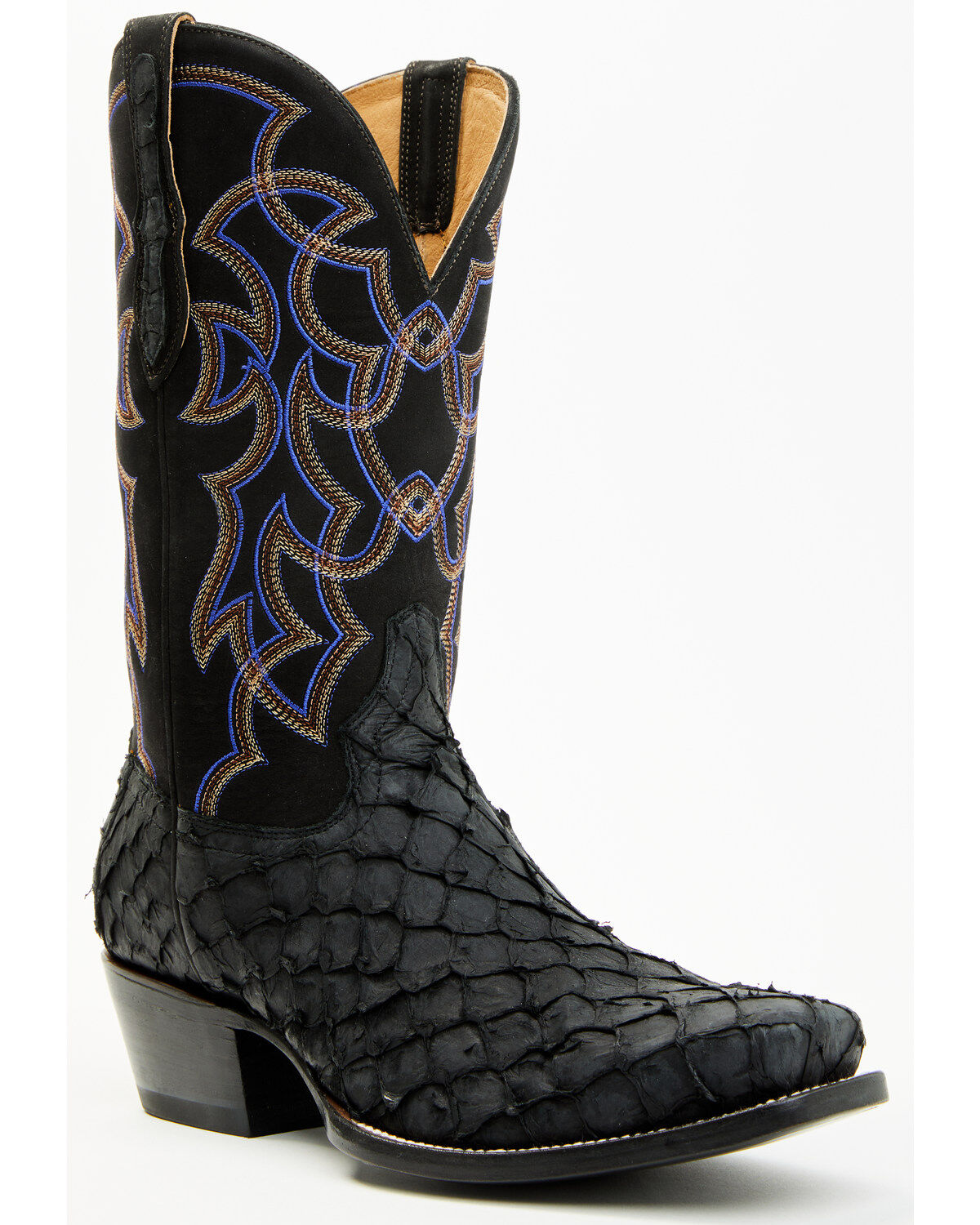 Cody James Men's Exotic Pirarucu Western Boots - Square Toe