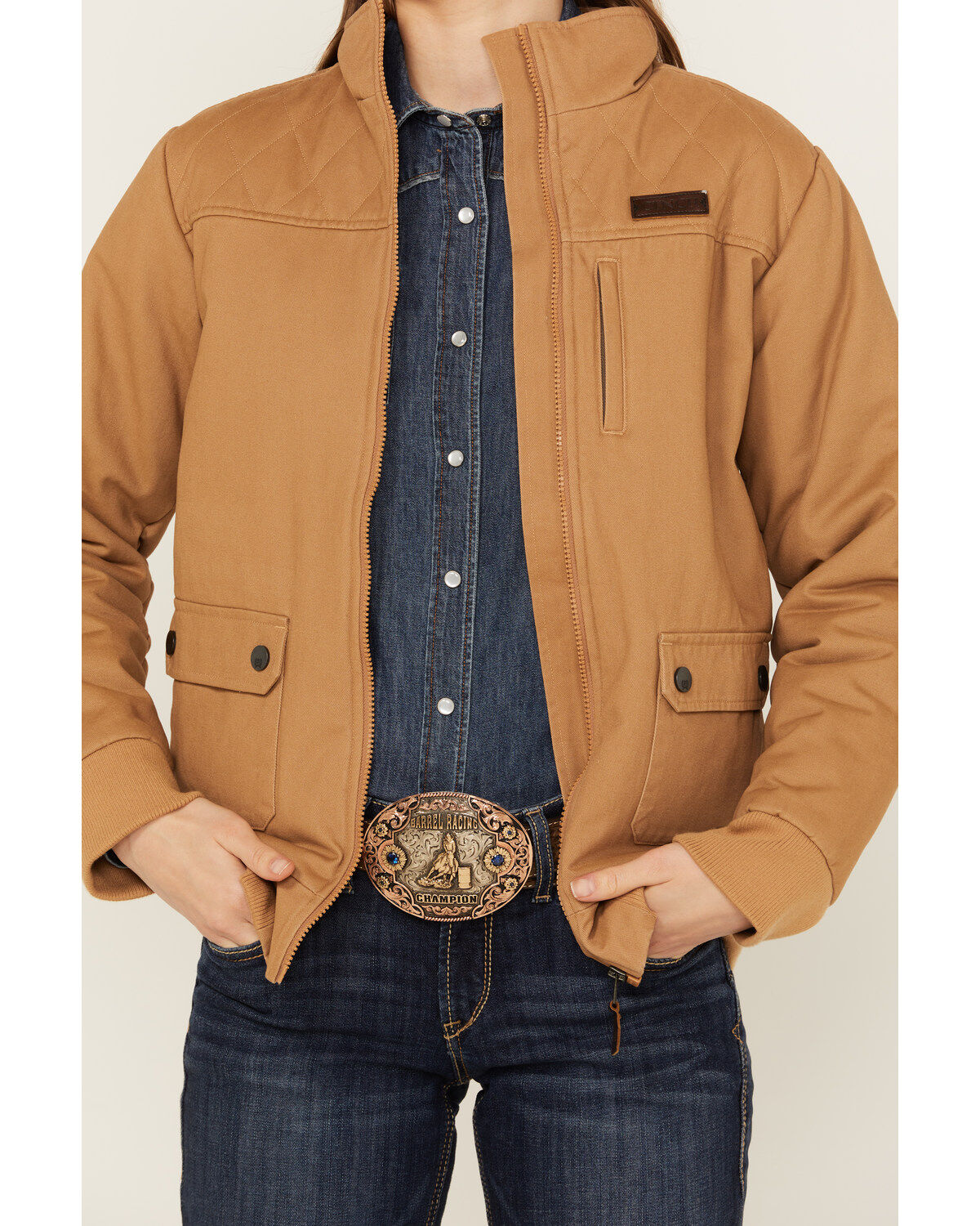 Cinch Women's Barn Bomber Jacket